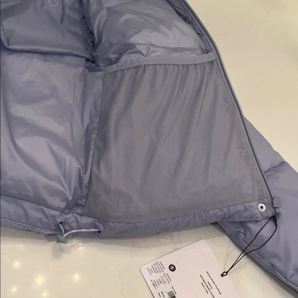 💙 NWT ALO Gold Rush Puffer Jacket Winter Frost Limited Edition color XS XSMALL